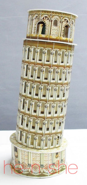 13PCS 3D Puzzle World's Architecture Series The Leaning Tower of Pisa 9807-1