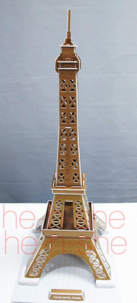 4 Sets 3D Puzzle Leaning Tower The White House Speyer Cathedral Church Eiffel Tower