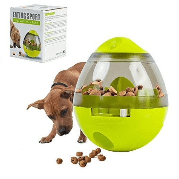 Eating Sport Pet Eating Device Snack Dispenser and Tumbler Toy for Cat or Dog