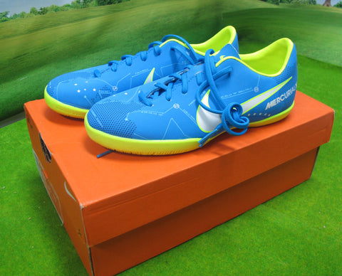 Nike JR MercurialX Victory VI Neymar IC Kid Indoor Soccer Shoes 921493-400 1.5Y