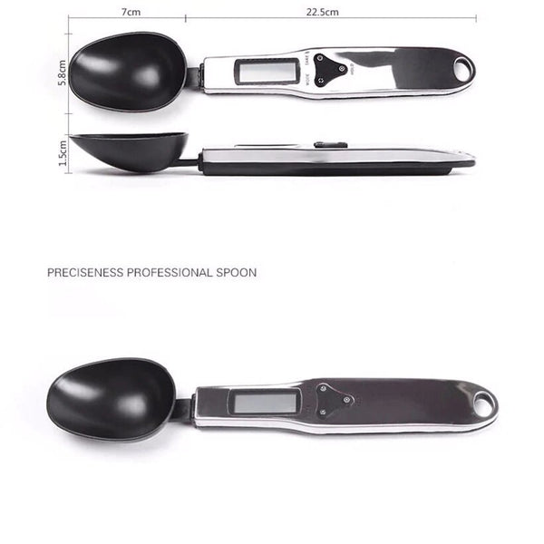 Precise Kitchen Electronic LCD Spoon Measurement Scale 300g/0.1g or 500g/0.1g