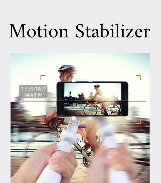 Handheld Gimbal Stabilizer For Android iphone Smartphone Bluetooth Remote Selfie
