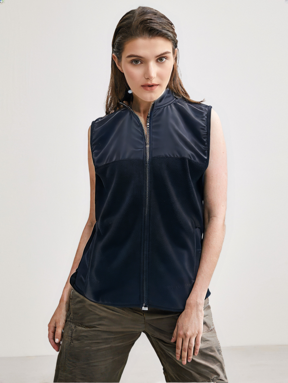 VES25001 100% Polyester Polar Fleece Unisex Classic Vest