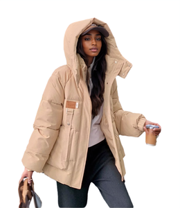 WPJ25002 100% Textured Nylon Women's Padded Warm Jacket