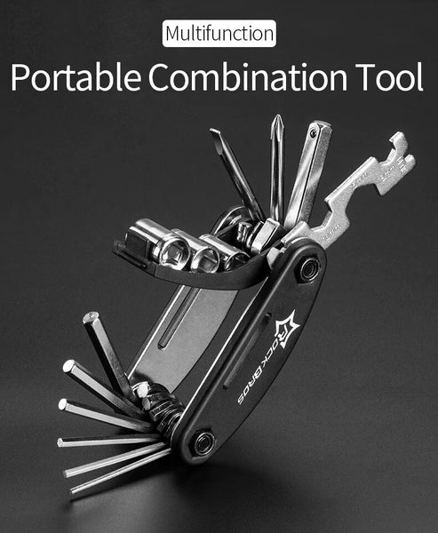 16 in 1 Multi-function Portable Bicycle Repair Wrenches Screwdriver Set