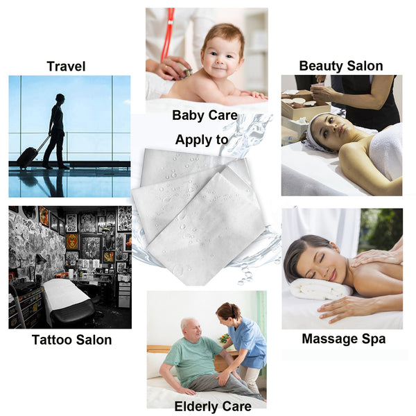 Disposable Non-woven Waterproof Salon Spa Massage Table Bed Cover Sheet