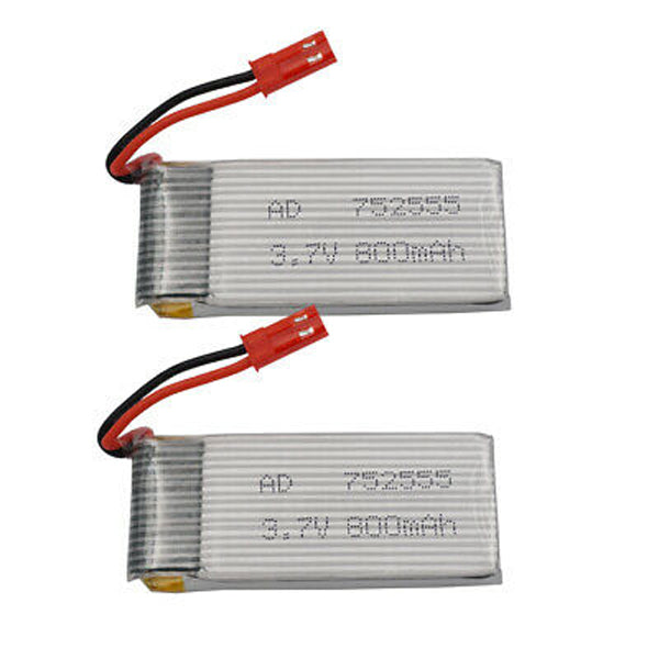 2x Replacement Battery 3.7V 800mAH for DFD JJ F181 F187 F163 H12C 9299-21