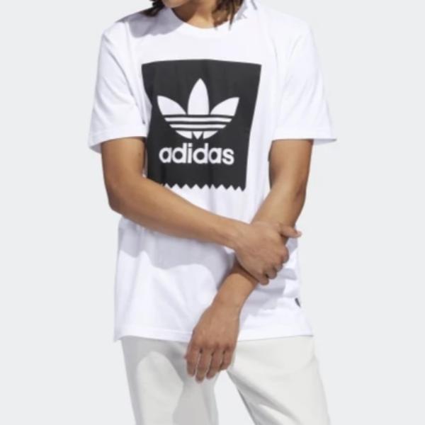 adidas Blackbird Solid Men's Tee T-Shirt White size US XL CW2336