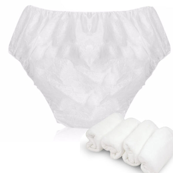 Disposable Panties Underwear Brief Men/Women Spa Travel Massage Front Double