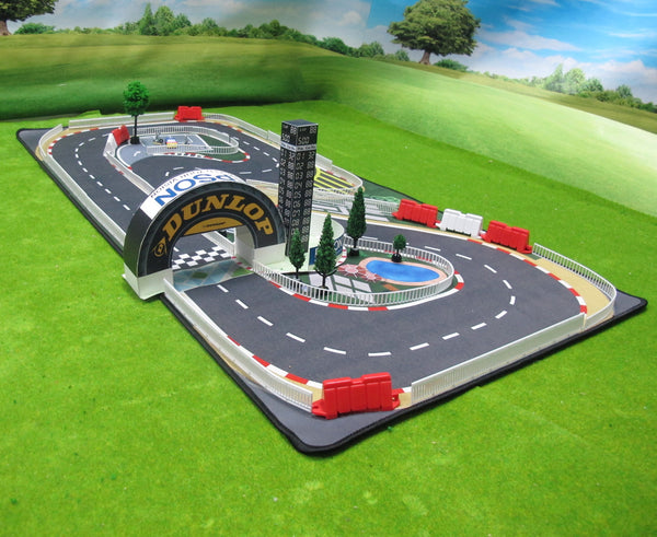 3D Car Racing Track Set Race Track for 1:76 Fully Proportional Turbo Racing RC Cars