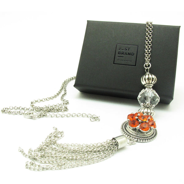 Snap Button Jewelry Necklace Set with 3 Rhinestone Charms Interchangeable