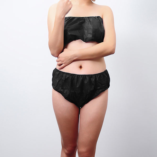 40 PCS (20 each) Women's Disposable Panties Underwear & Bras Set for Spa Massage