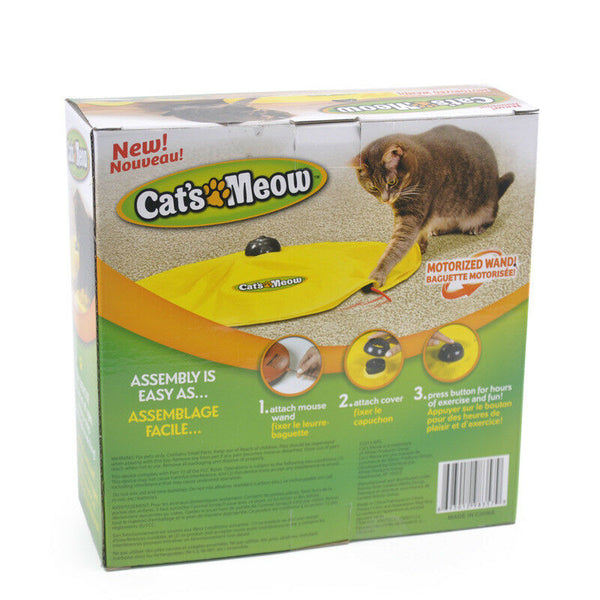 Undercover Mouse Tail Catching Motorized Wand Cat's Toy
